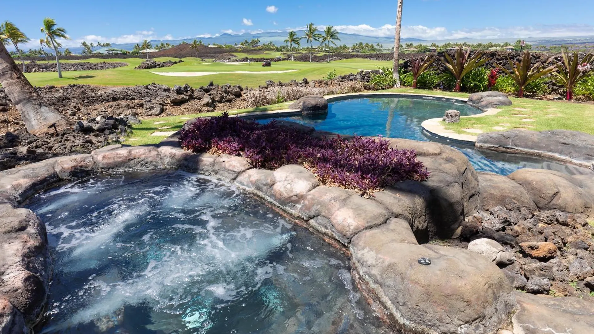 One Ocean Ohana Expansive Views Exclusive Oceanfront Grotto Pool Plus Private Pool Spa ワイコロアビレッジ 別荘