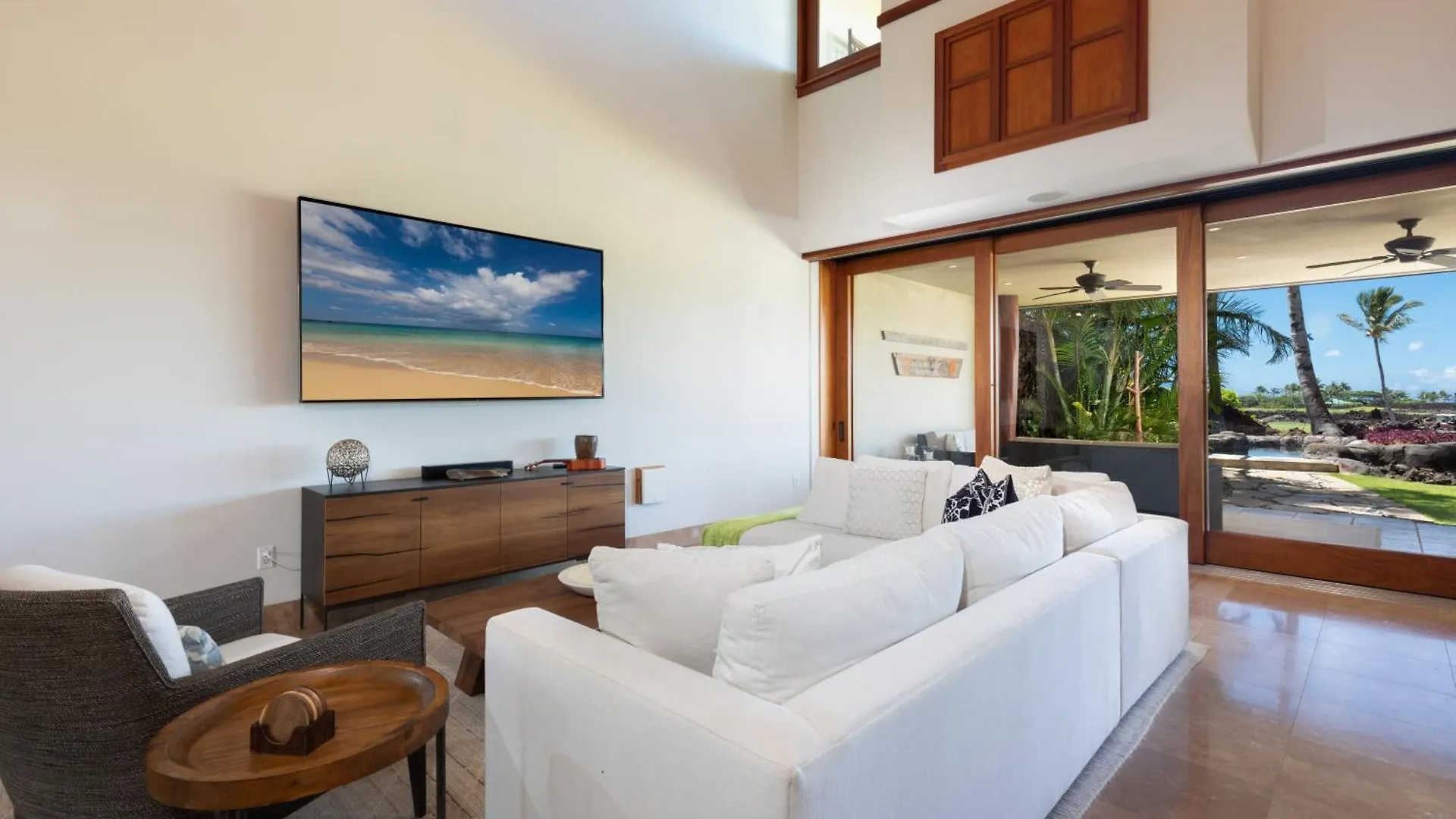 別荘 One Ocean Ohana Expansive Views Exclusive Oceanfront Grotto Pool Plus Private Pool Spa ワイコロアビレッジ