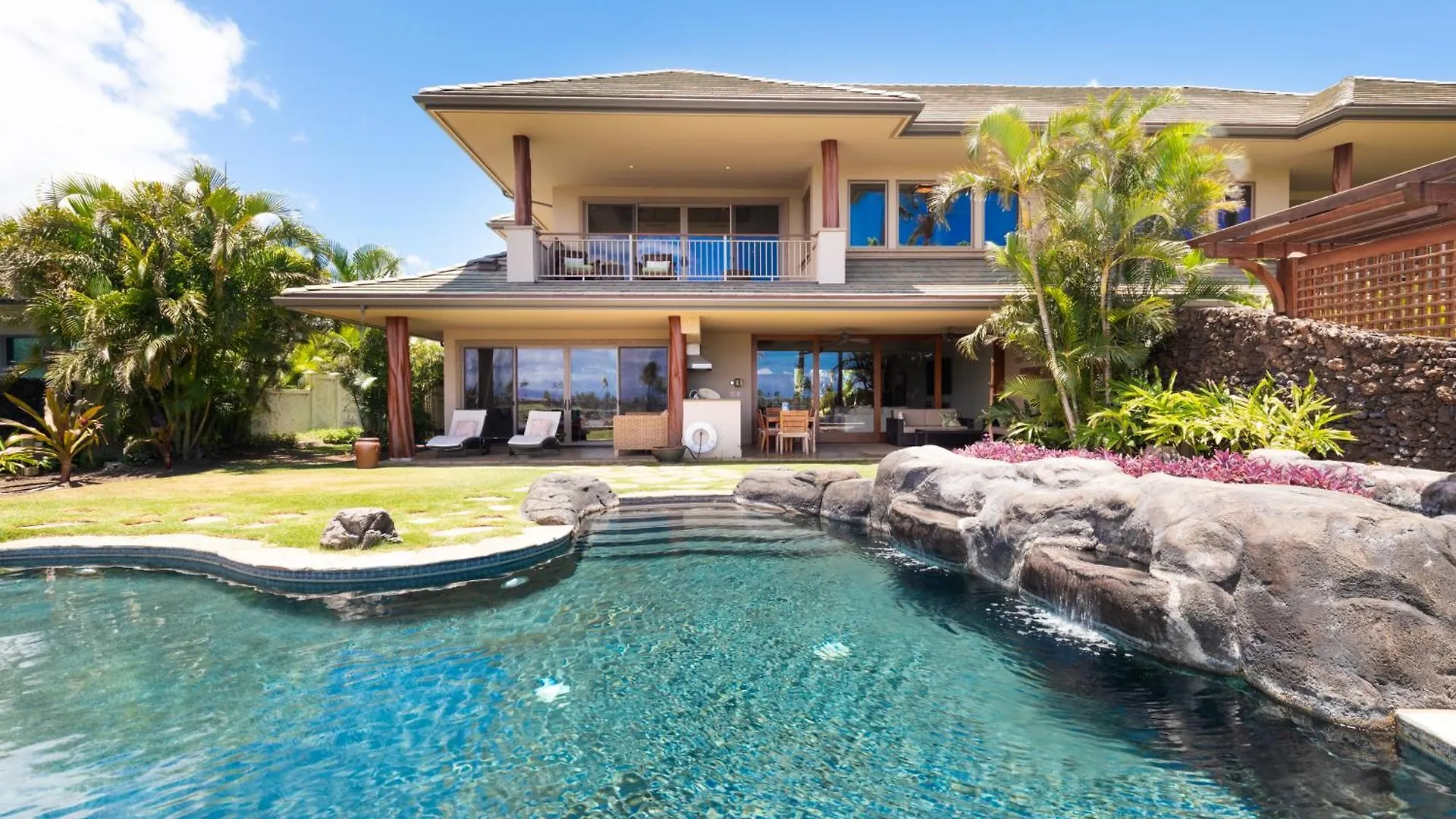 One Ocean Ohana Expansive Views Exclusive Oceanfront Grotto Pool Plus Private Pool Spa 唯客乐渡假村 度假居
